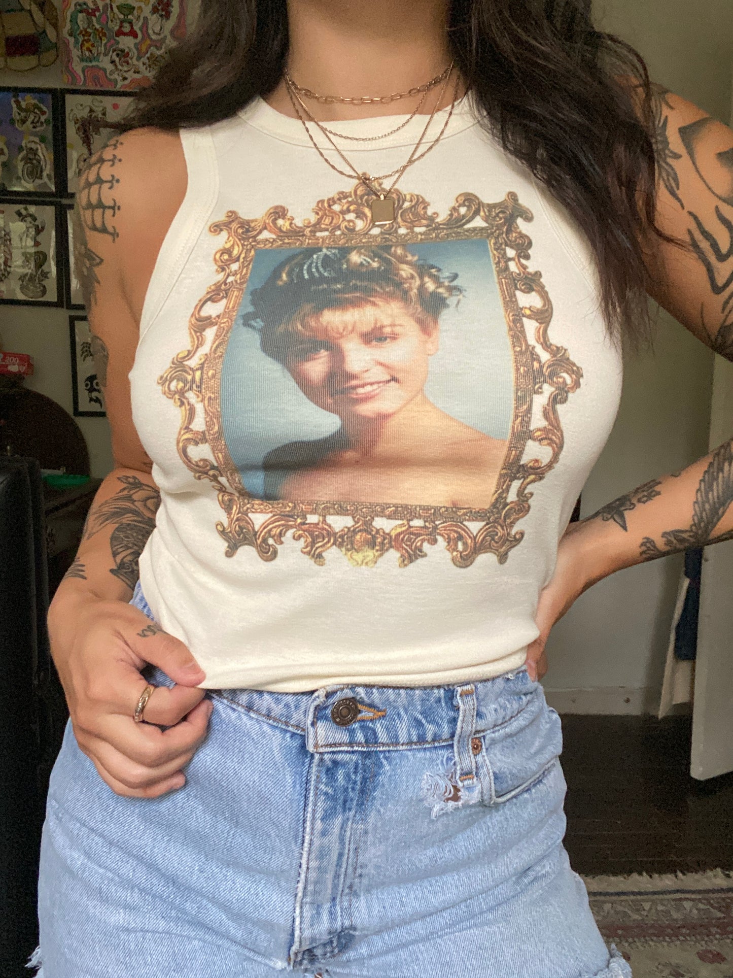 Laura Palmer Crop Tank