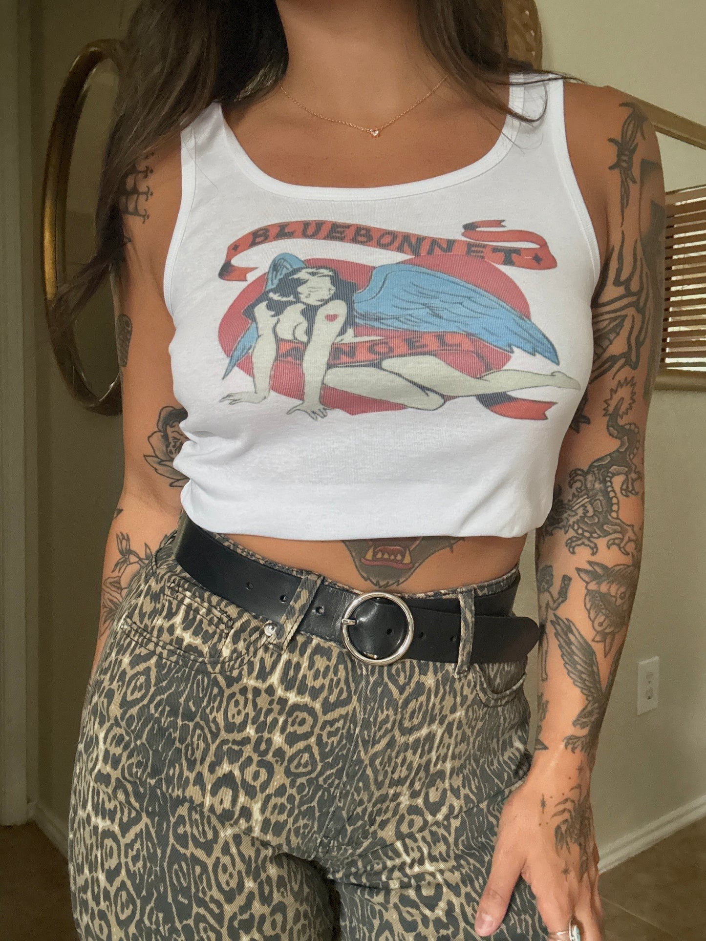 Bluebonnet Angel Tank