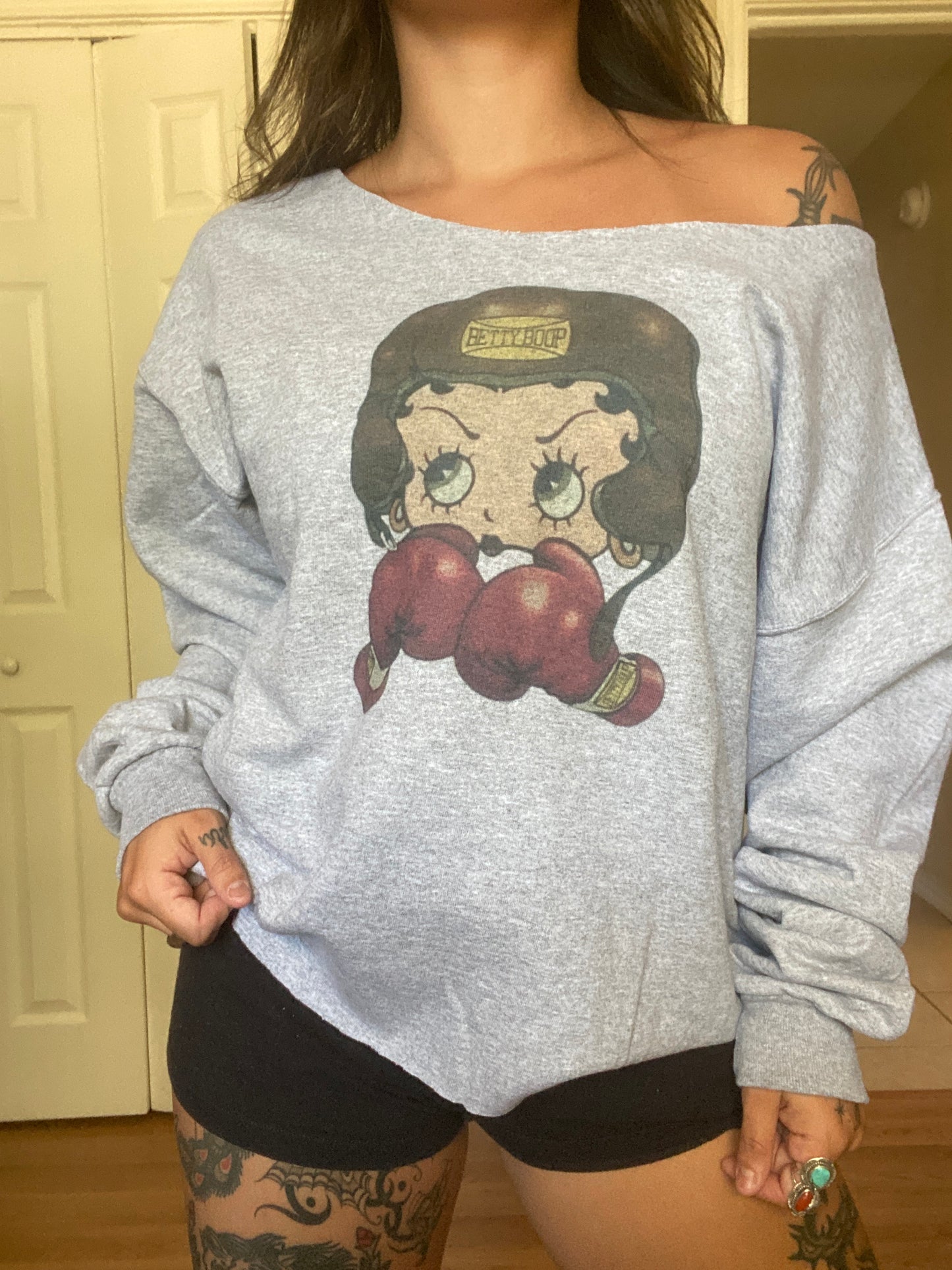 Boxer Betty Sweatshirt