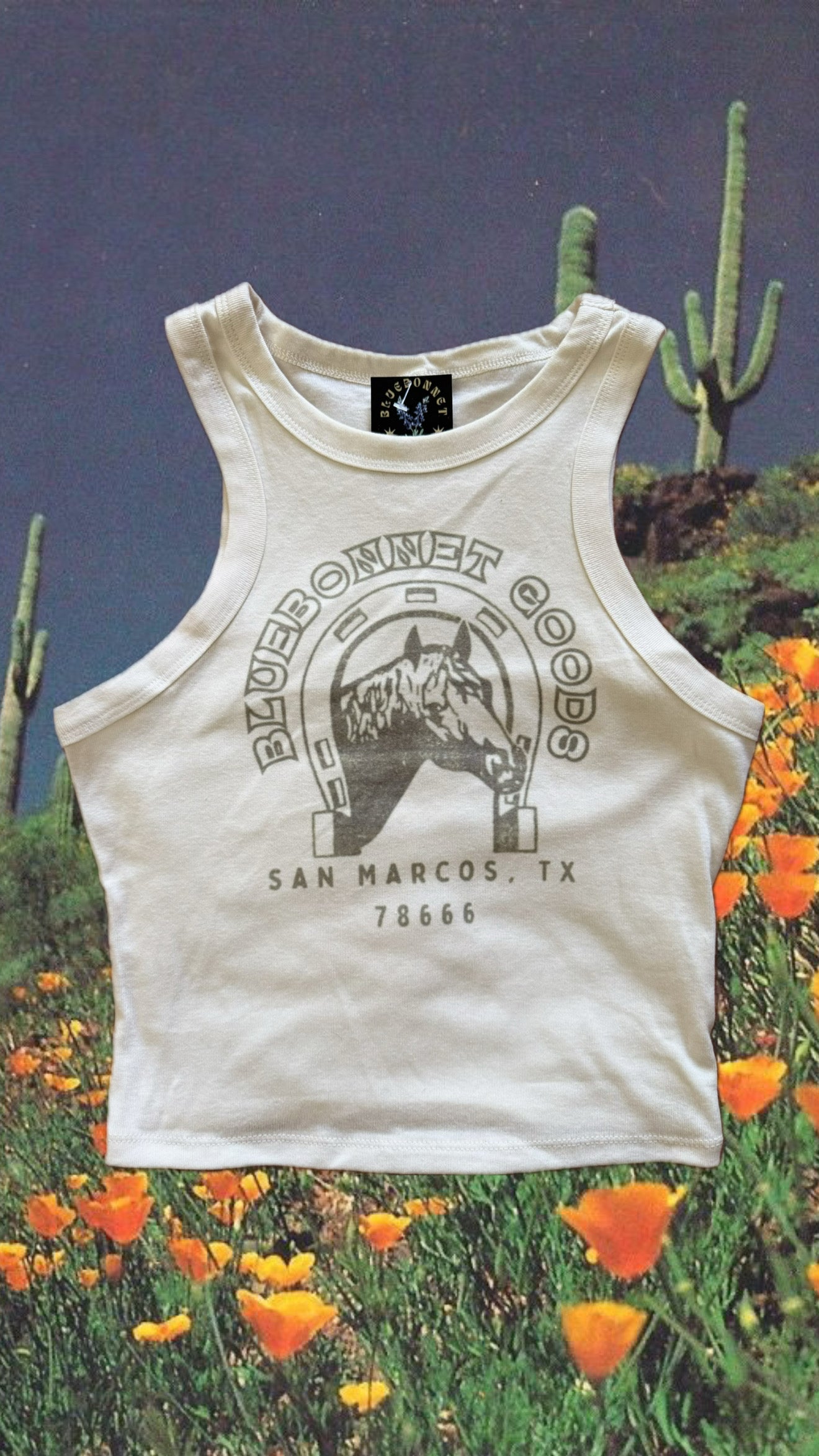 Bluebonnet Goods Cream Tank