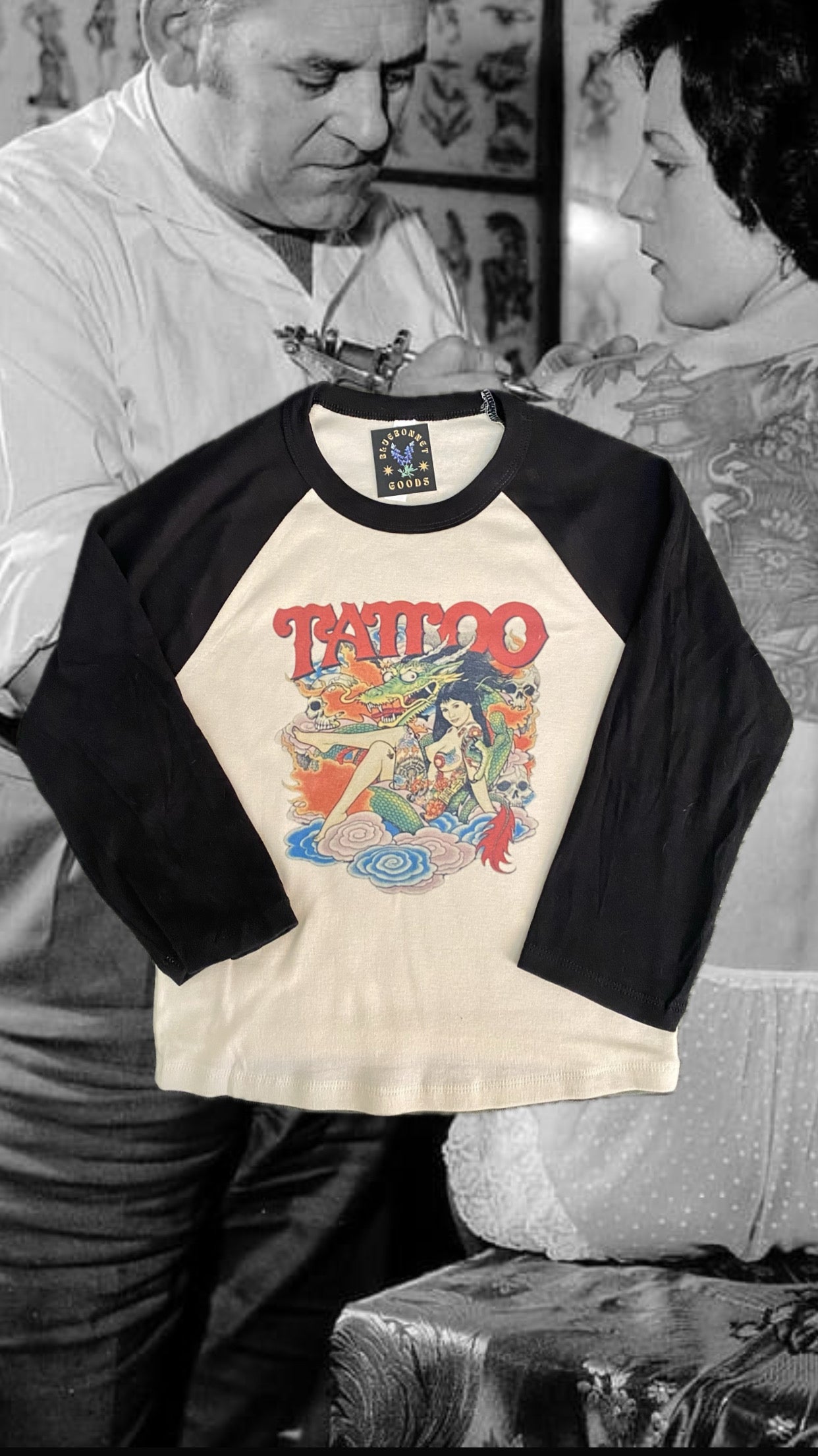 Tattoo Raglan Tee