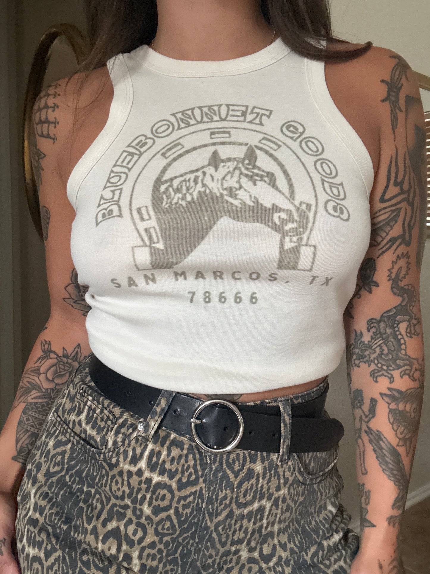 Bluebonnet Goods Cream Tank