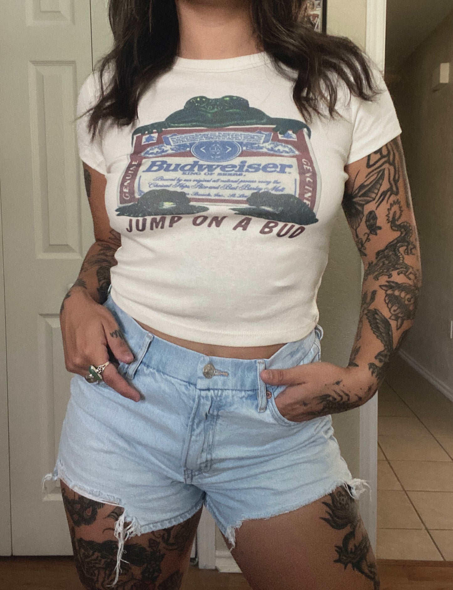 Jump on a Bud Baby Tee