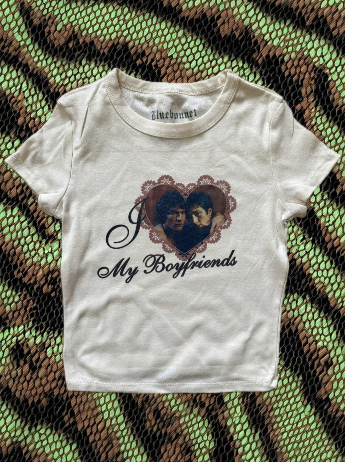 I Love My Boyfriends Baby Tee