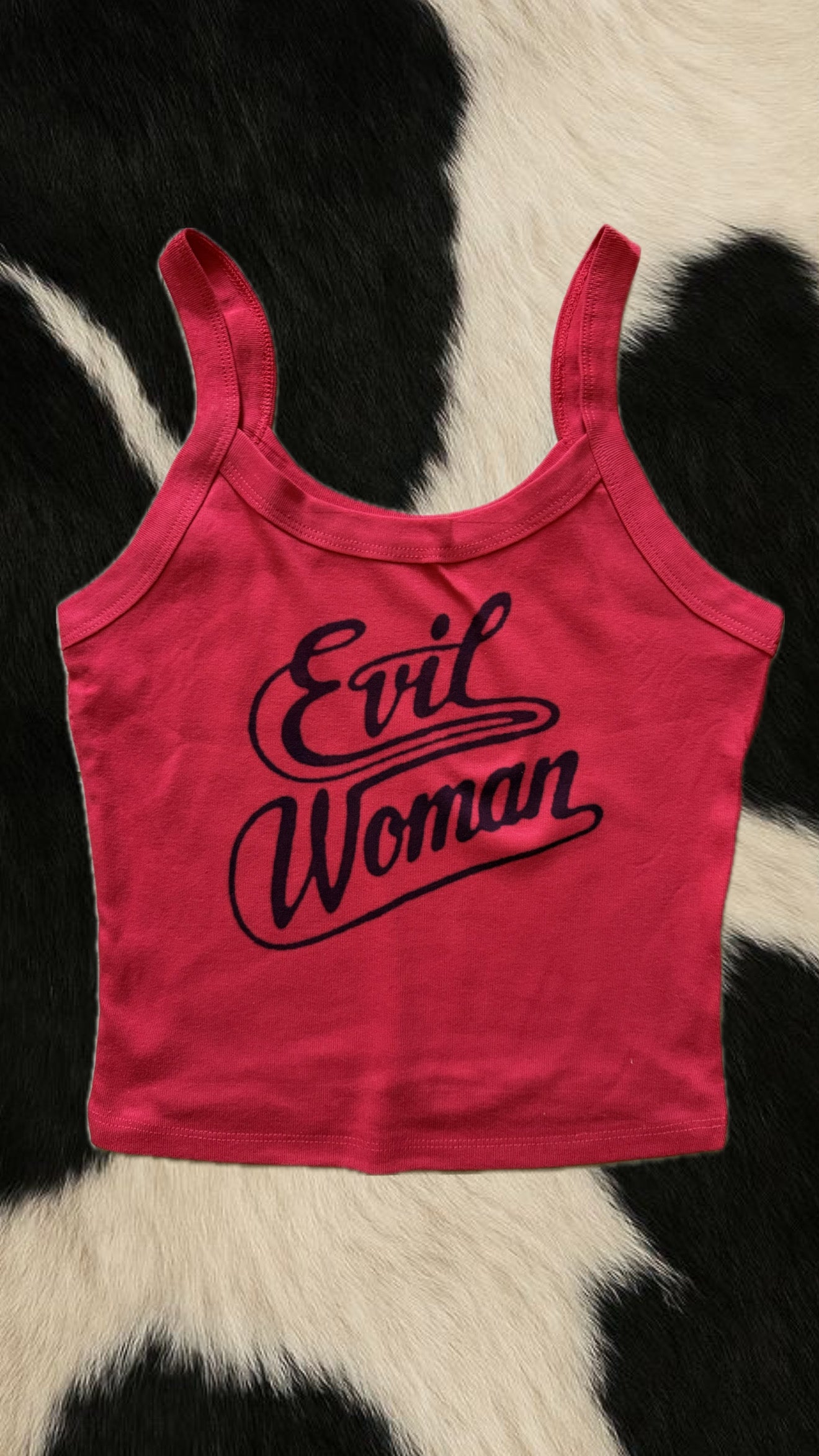 Evil Woman Red Tank