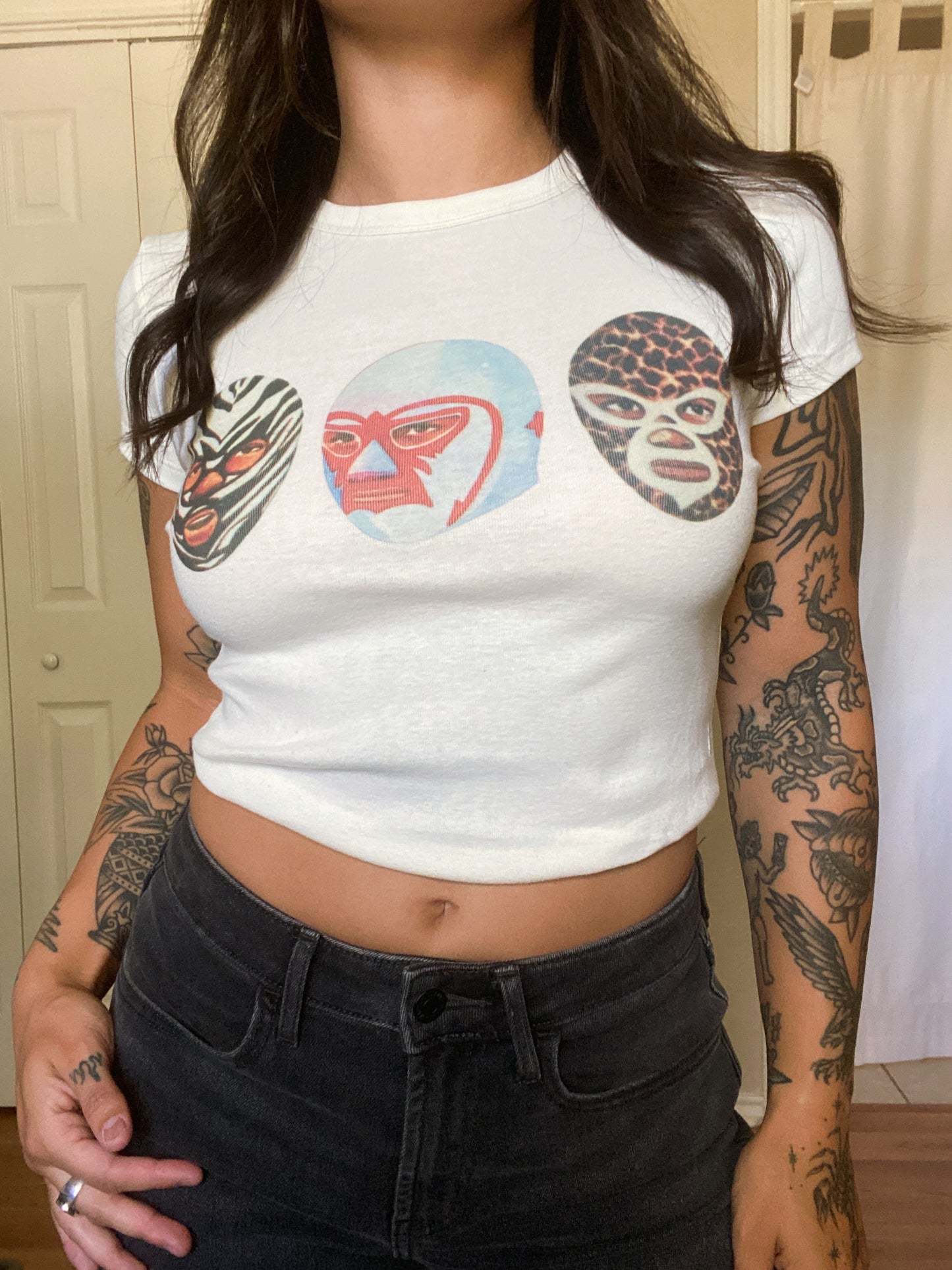 Luchador Baby Tee