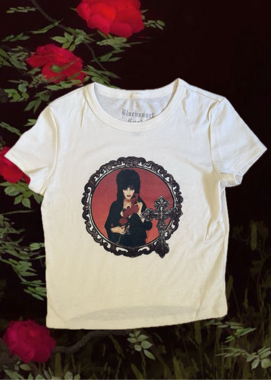 Elvira Baby Tee