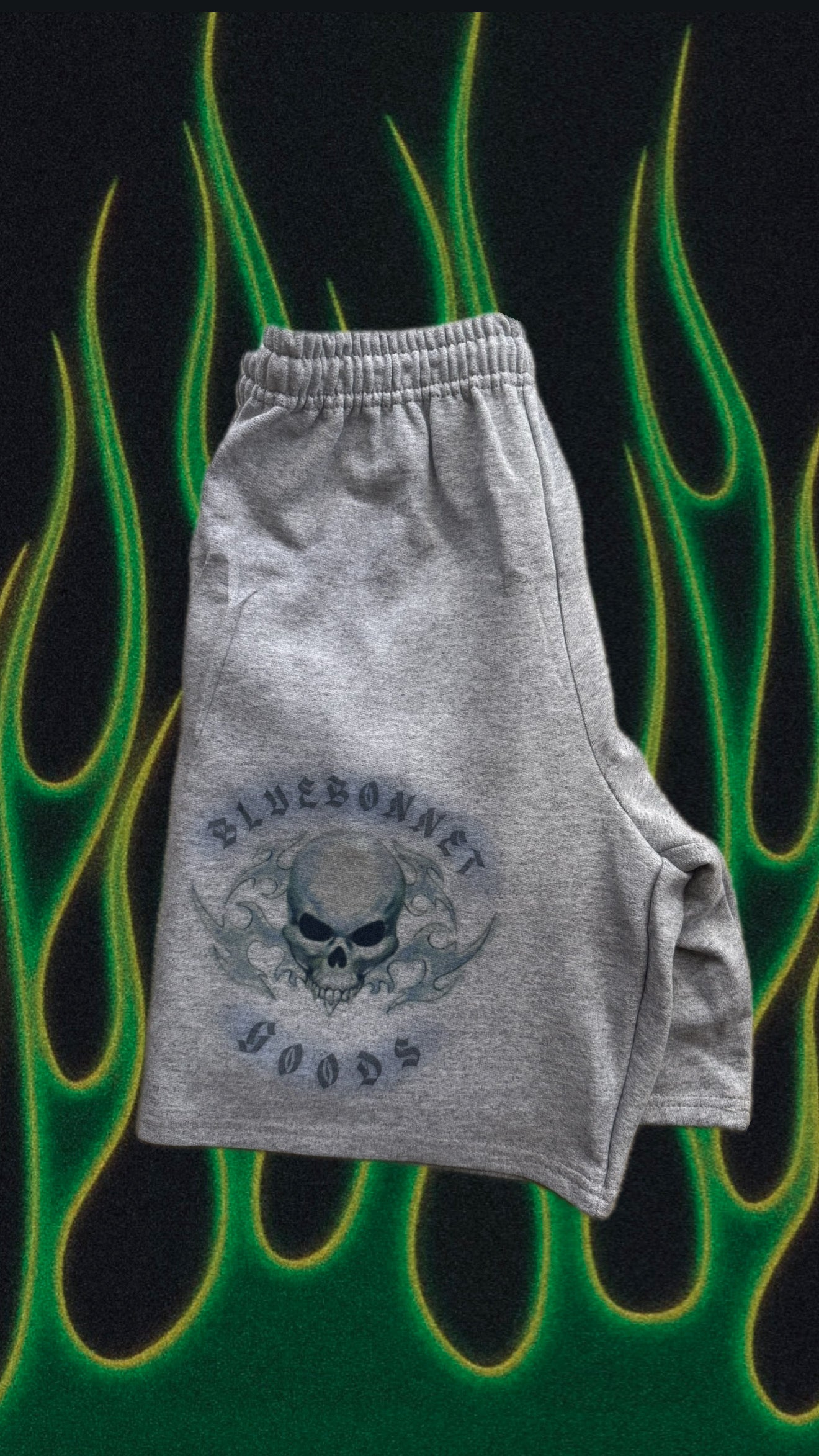 BB Goods Skull Sweatshorts