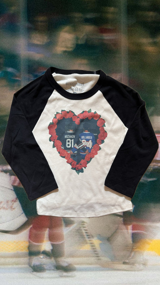 Heated Rivalry Heart Raglan Tee