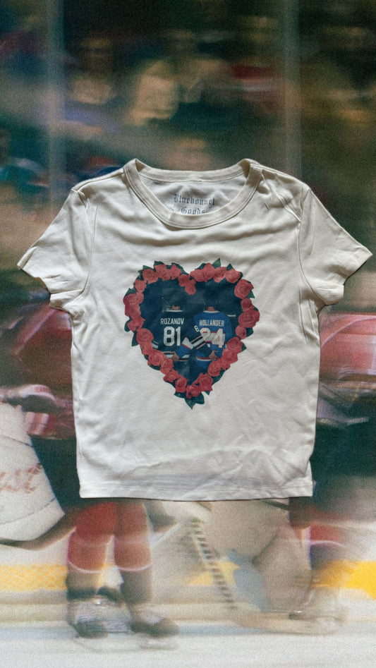 Heated Rivalry Heart Baby Tee
