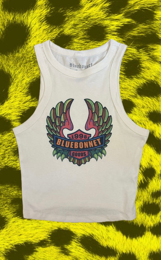 BB Goods Wings Crop Tank