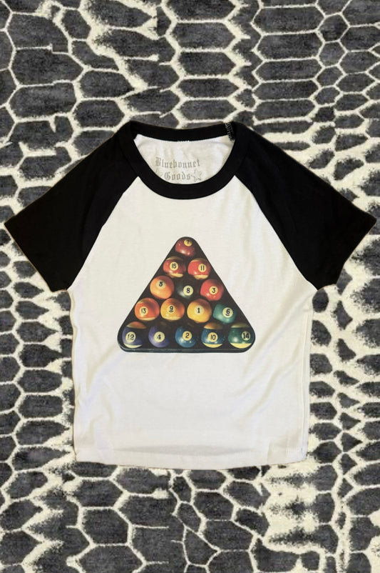 Pool Ball Baby Tee