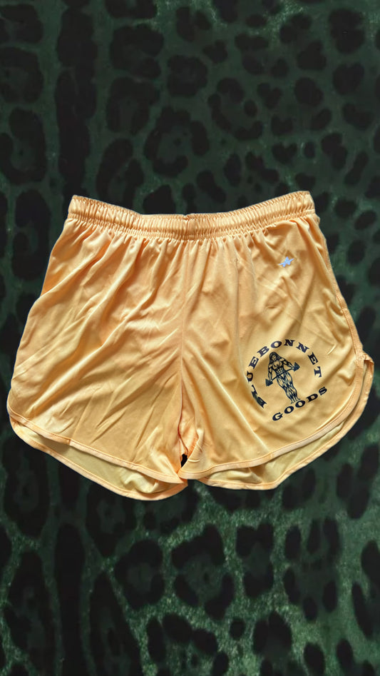 Men’s Gold Running Shorts